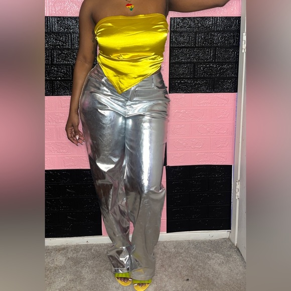 Silver slacks - Picture 1 of 4